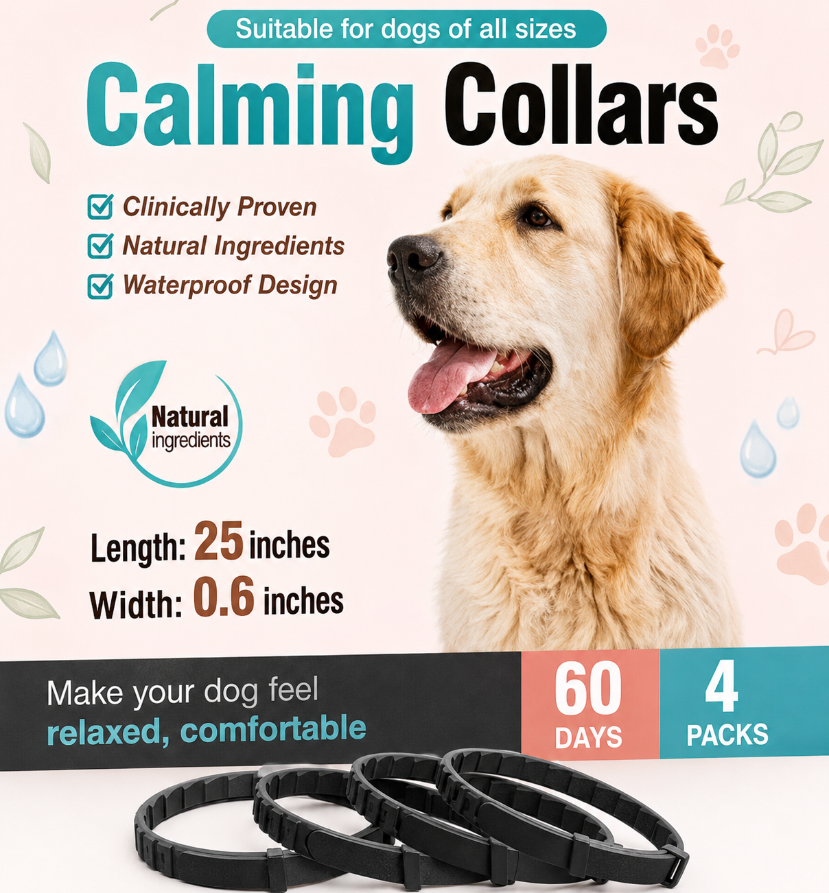 Premium Calming Collar — Main View